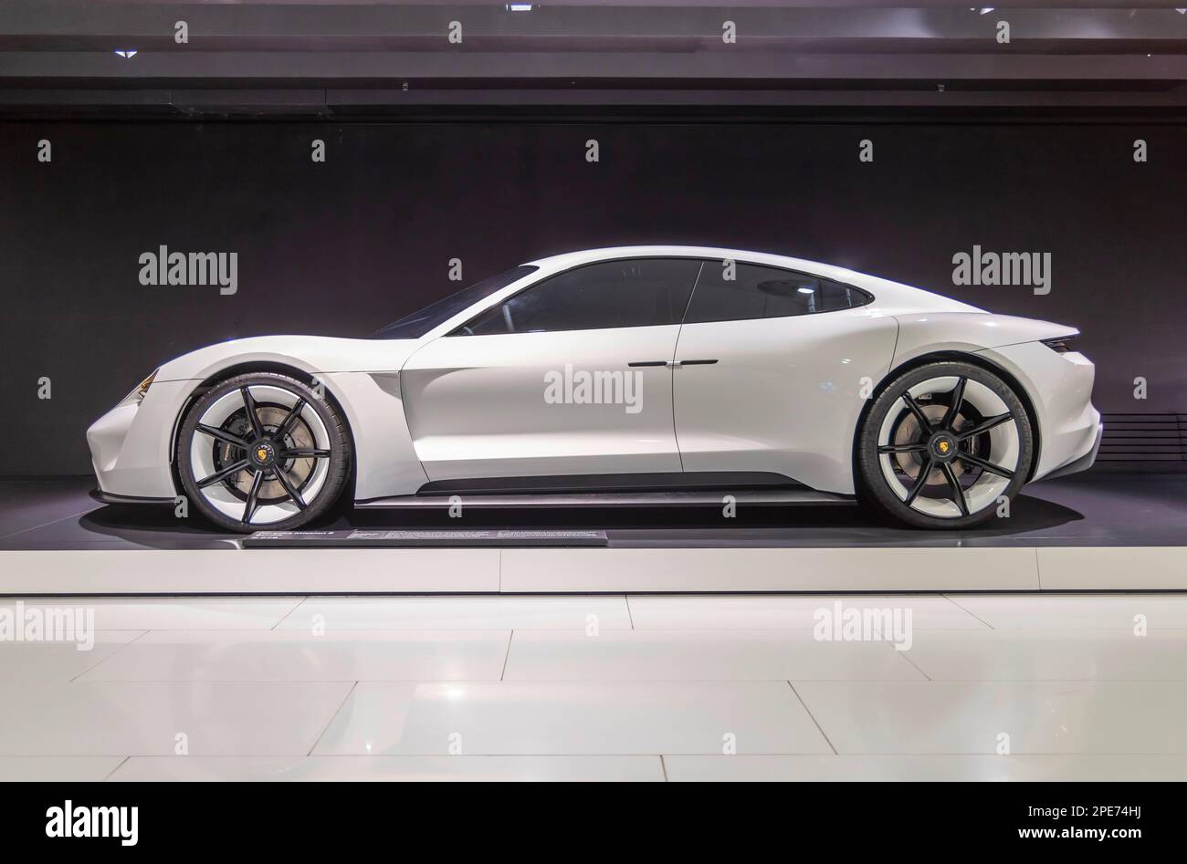 Porsche Mission E study. The sports car goes into series production as ...