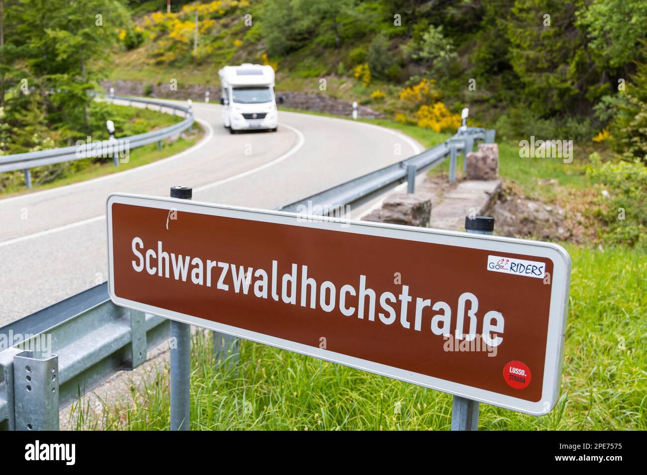 Black Forest High Road, one of the oldest and bestknown holiday roads in Germany, part of the