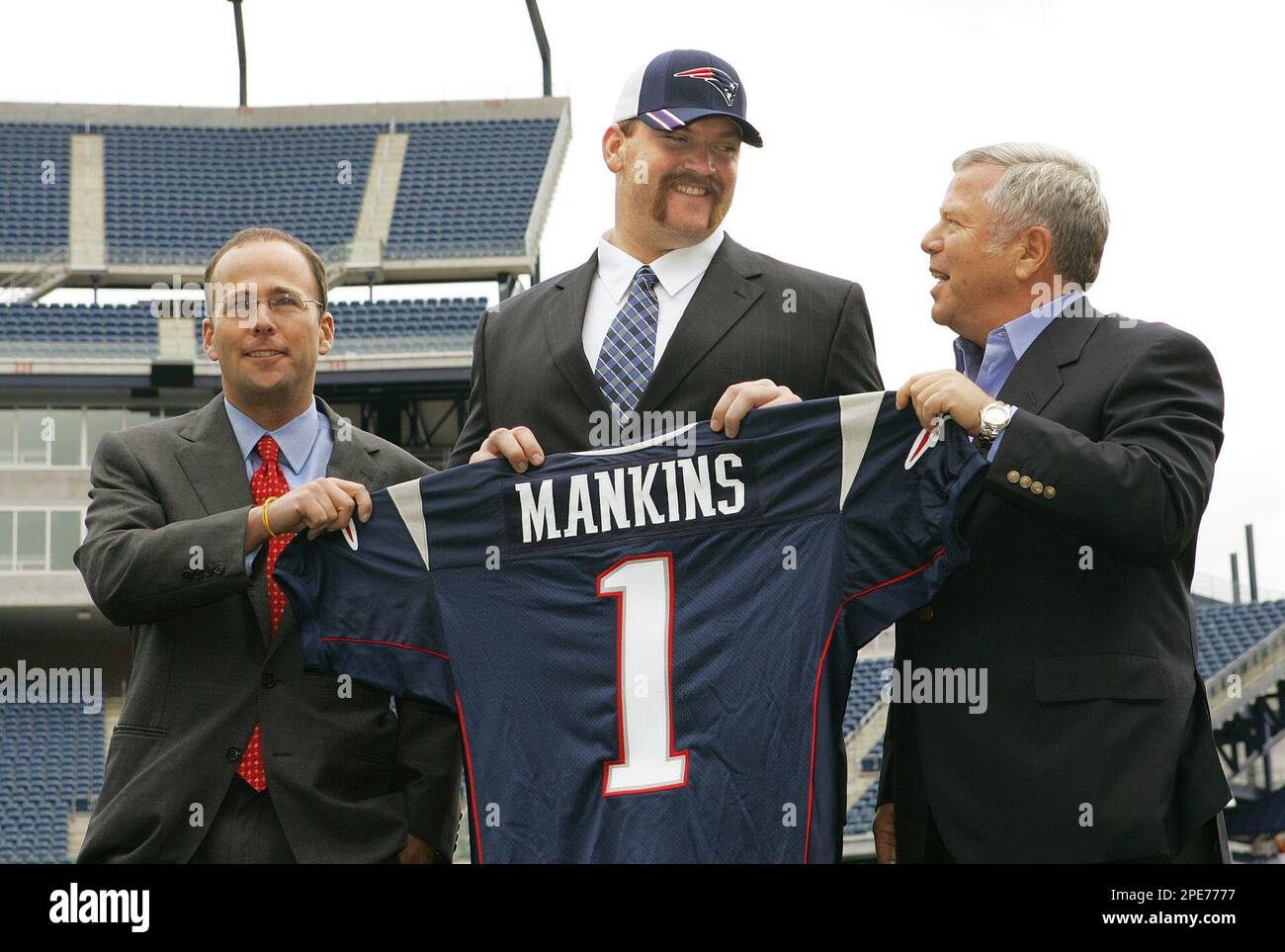 New England Patriots first round draft pick Logan Mankins, an offensive