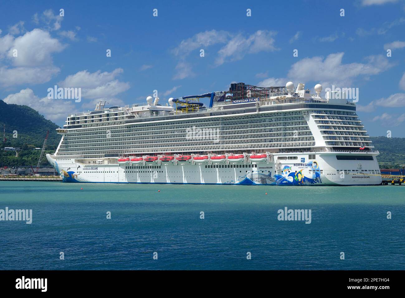 Cruise ship Norwegain Escape, shipping company Norwegian Cruise Line