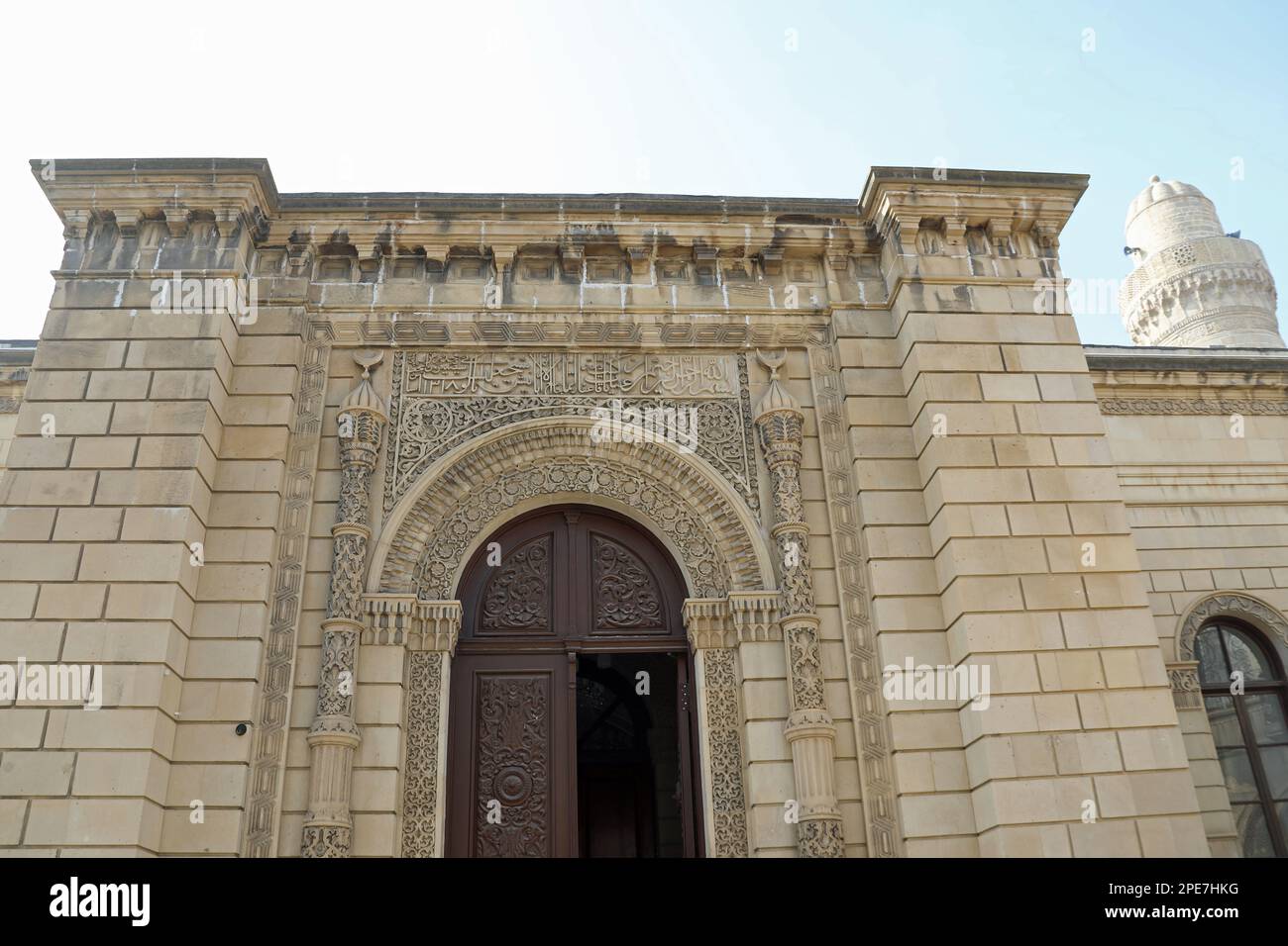Juma Mosque in Baku Old City Stock Photo