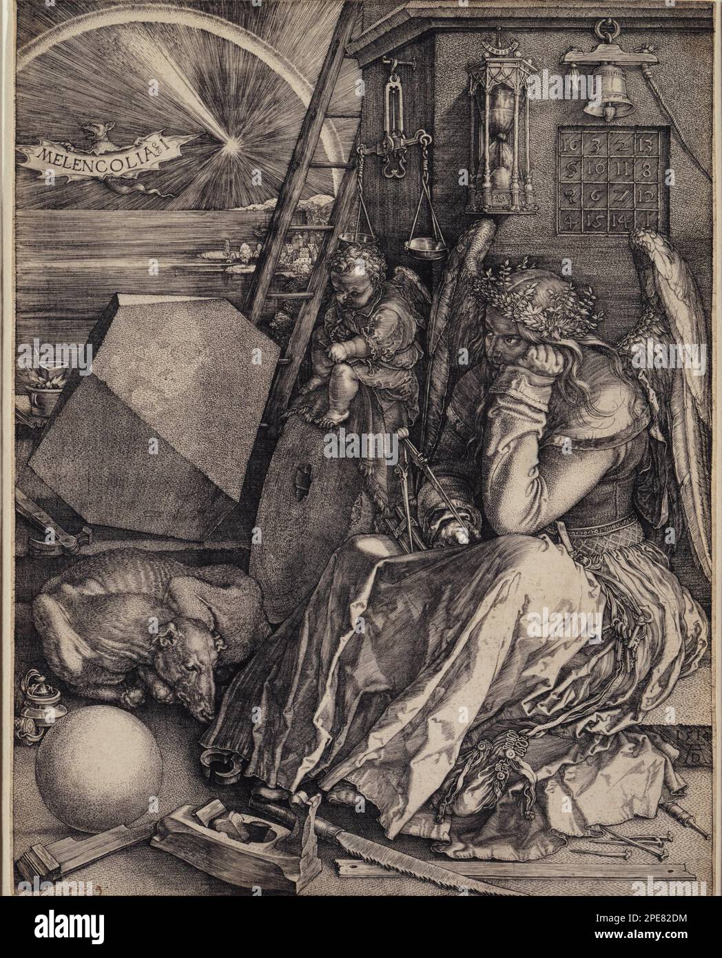 Melencolia I 1514 by Albrecht Dürer Stock Photo - Alamy