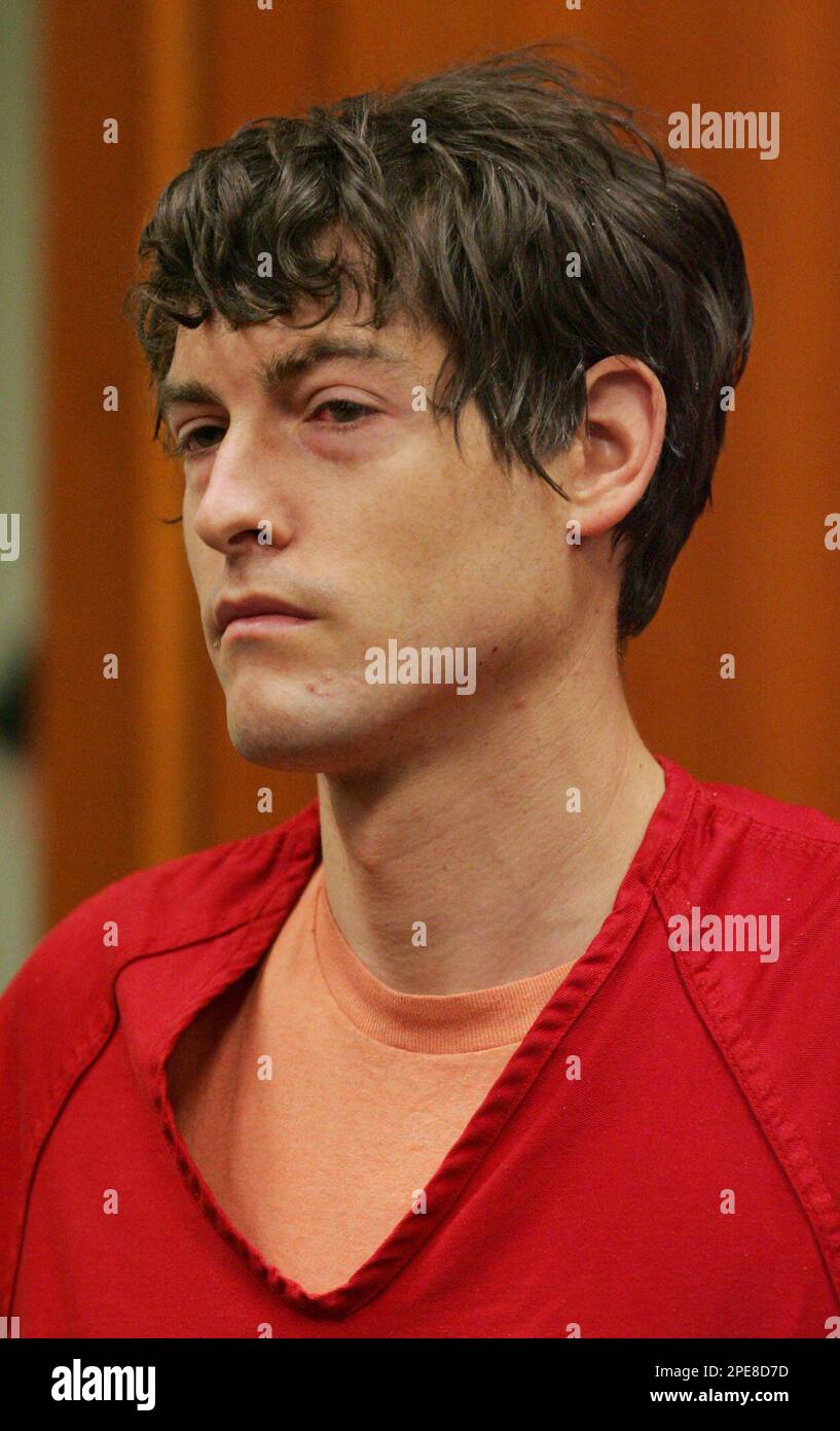 Peter Daniel Young, an animal rights activist who was charged with domestic  terrorism and arrested after seven years on the run, appears in a San Jose,  Calif., courtroom, Monday, April 11, 2005.