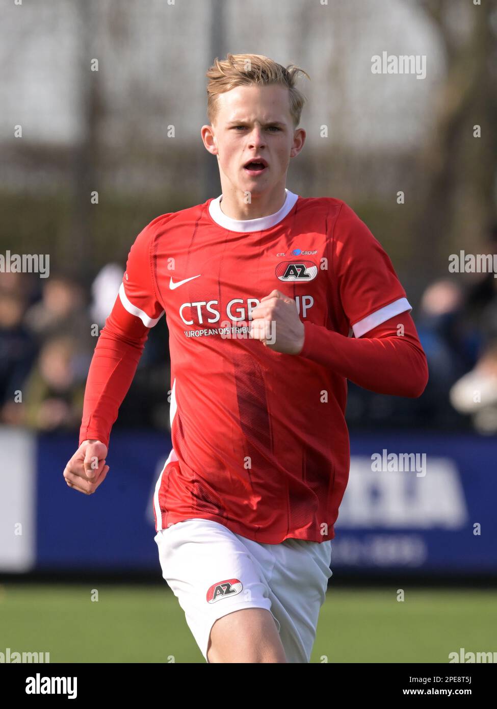 WIJDEWORMER Tom Kerssens Of AZ U19 During The UEFA Youth League wijdewormer-tom-kerssens-of-az-u19-during-the-uefa-youth-league