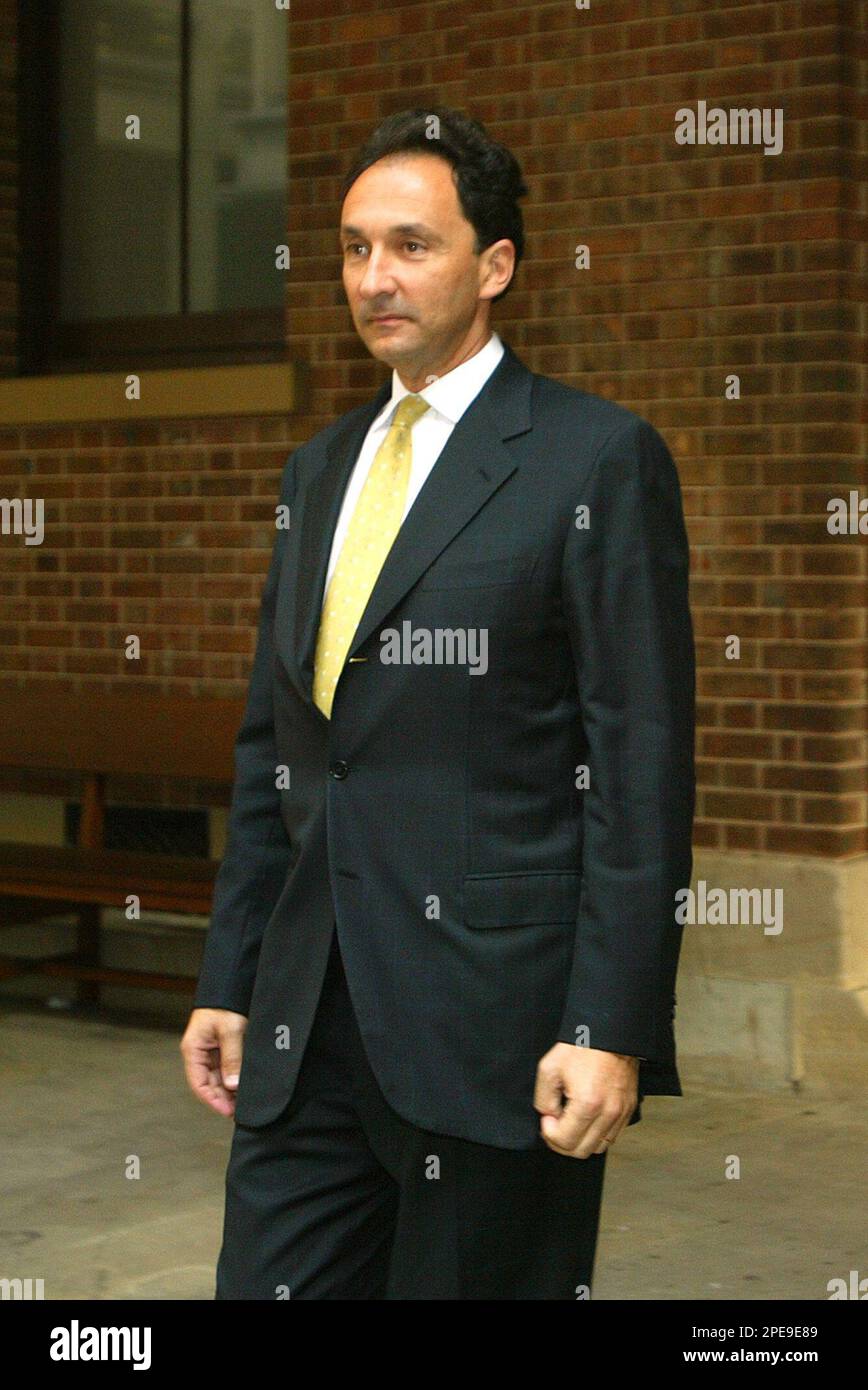 Rodney Adler, former director of failed insurance firm HIH, leaves the