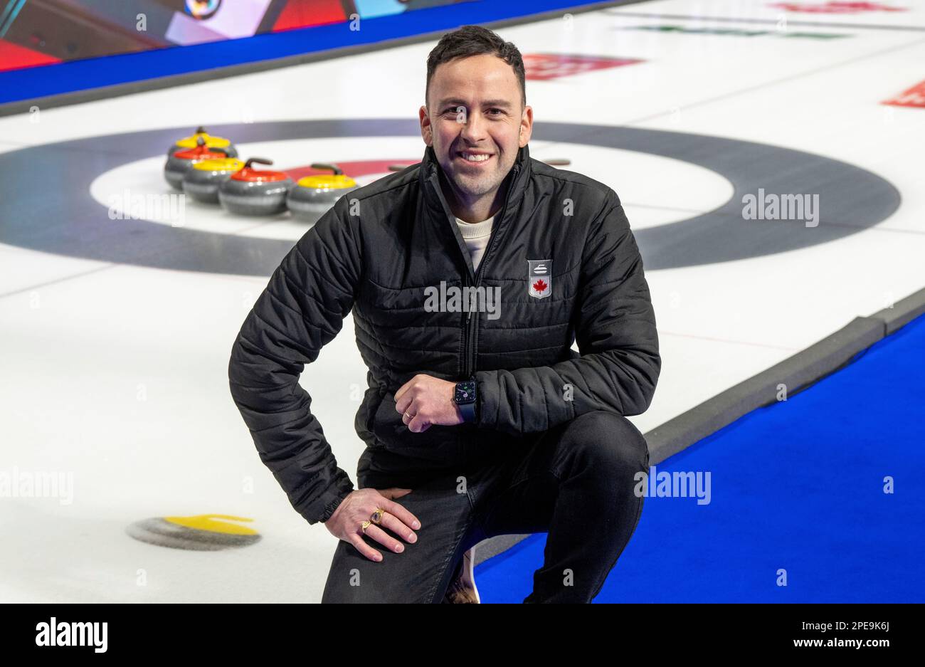 Curling Canada high performance director David Murdoch poses for a photo at the 2023 Tim Hortons Brier in London, Ontario on Friday March 10, 2023