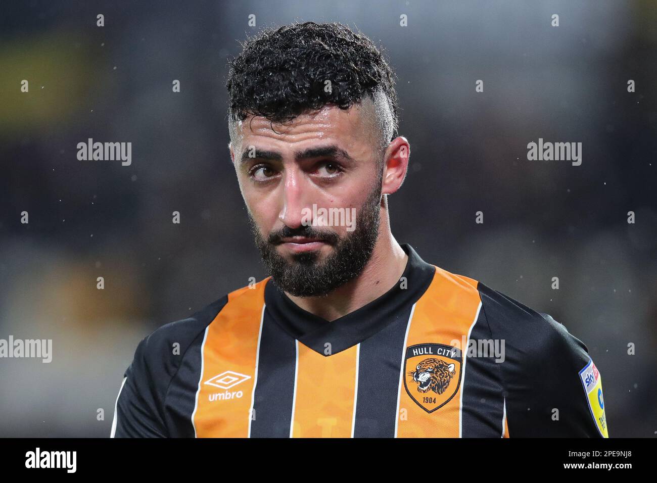 Allahyar Sayyadmanesh #20 of Hull City during the pre match warm up Stock  Photo - Alamy