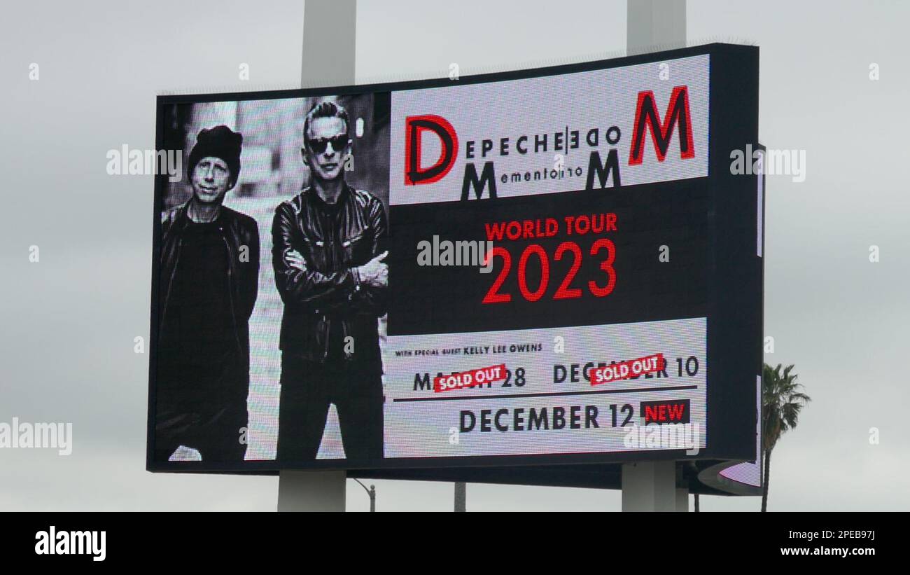 Inglewood, California, USA 11th March 2023 Depeche Mode Concerts