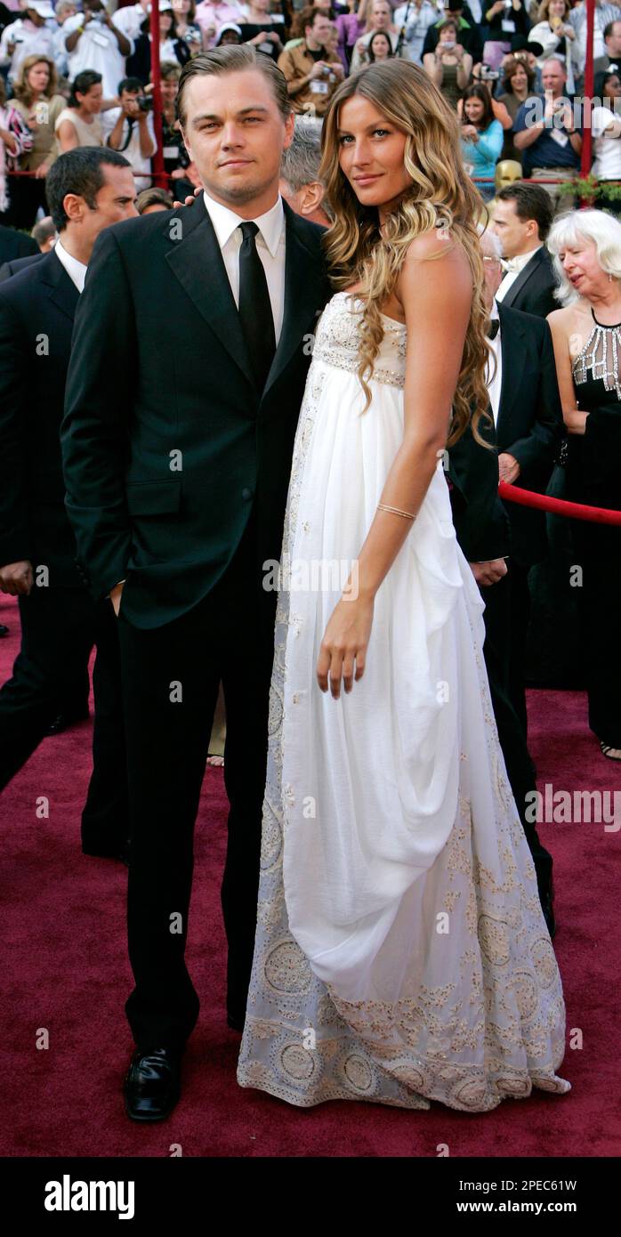 Oscar Rauch Leonardo Dicaprio Gisele Bundchen Schauspieler Leonardo DiCaprio (USA)