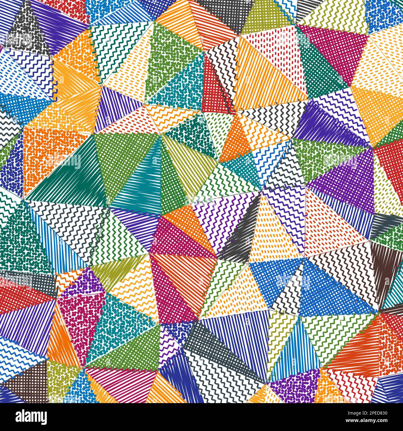 Low poly sketch background. Astonishing square pattern. Captivating ...