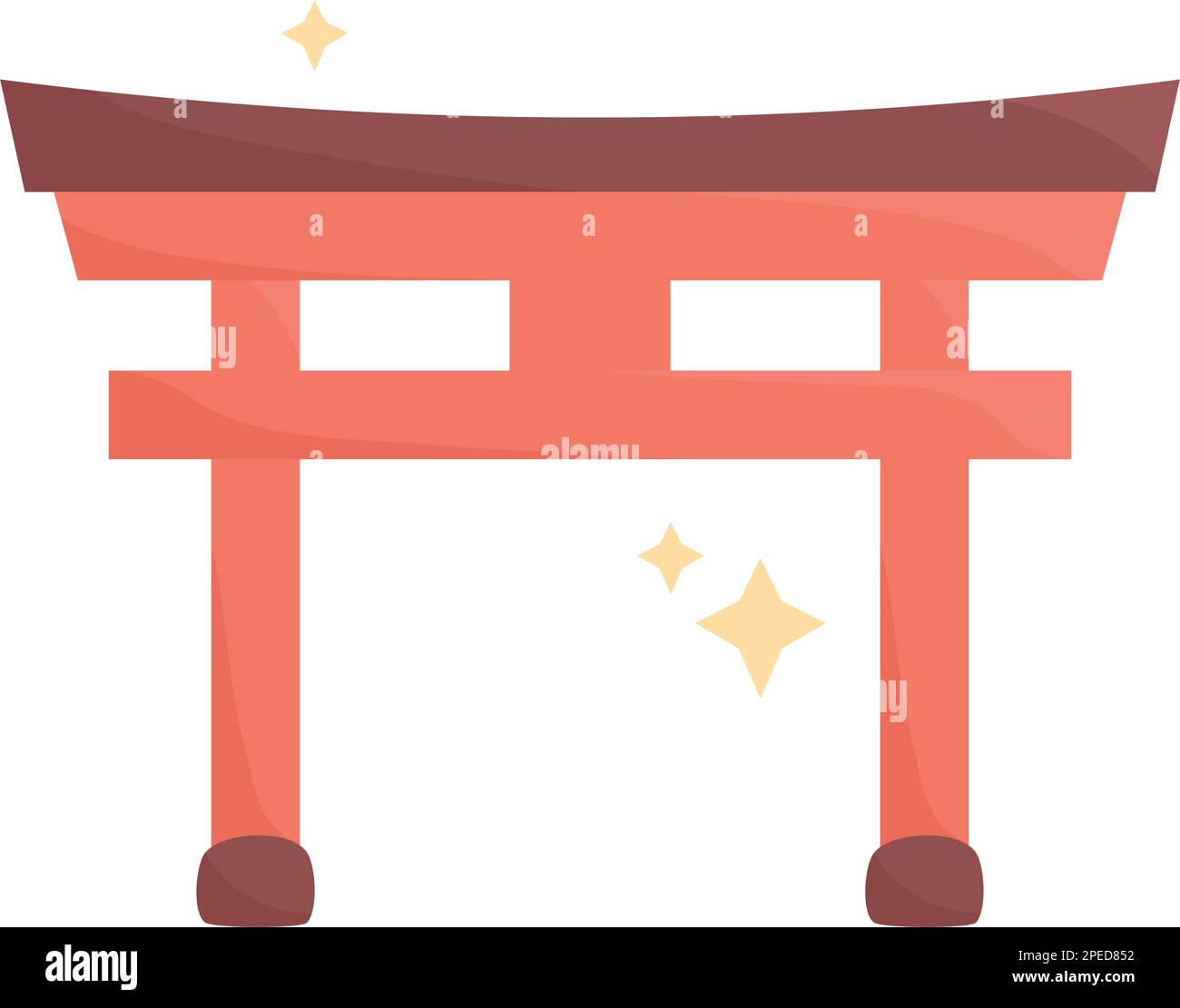 Cute Torii Gate Stock Vector Image And Art Alamy