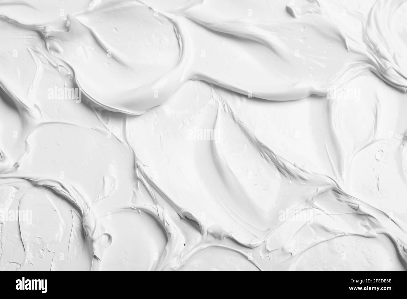 Texture of white oil paint as background, closeup Stock Photo Alamy