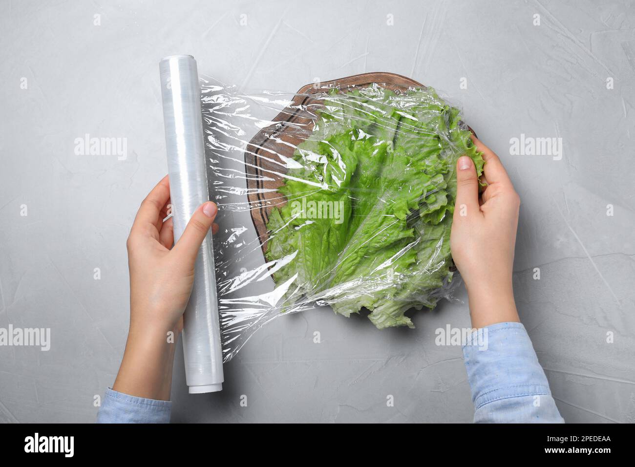 Plastic Bag Raw Freshly Bought Fresh Stock Photo 2181912875