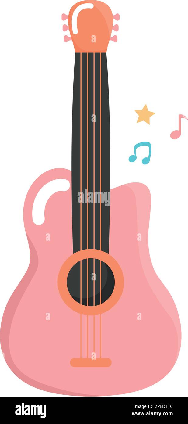 acoustic guitar design Stock Vector Image & Art Alamy