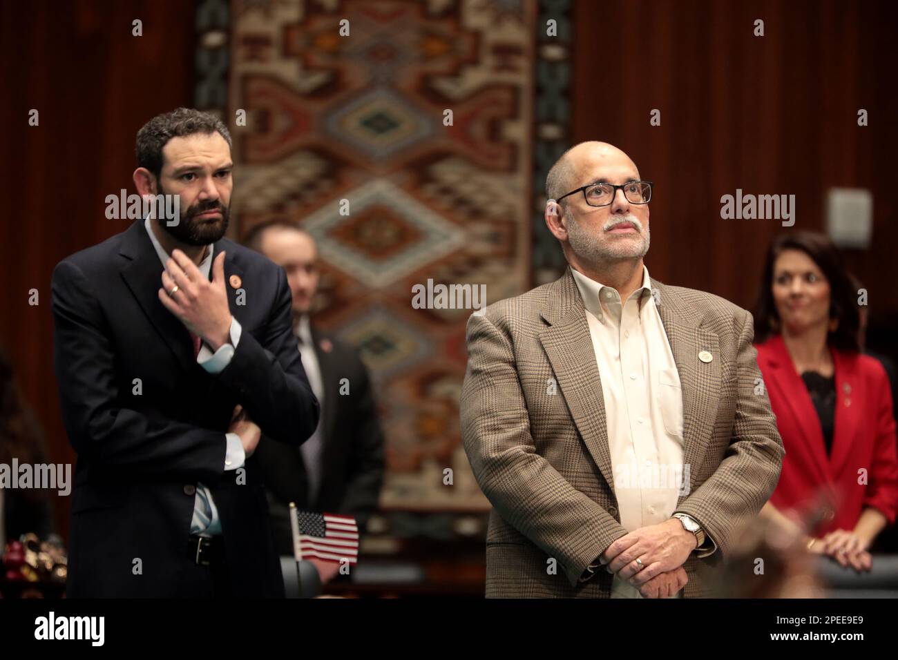State Rep. Alex Rizzo Phoenix, Arizona, USA. 15th Mar, 2023. Arizona State Representatives ...