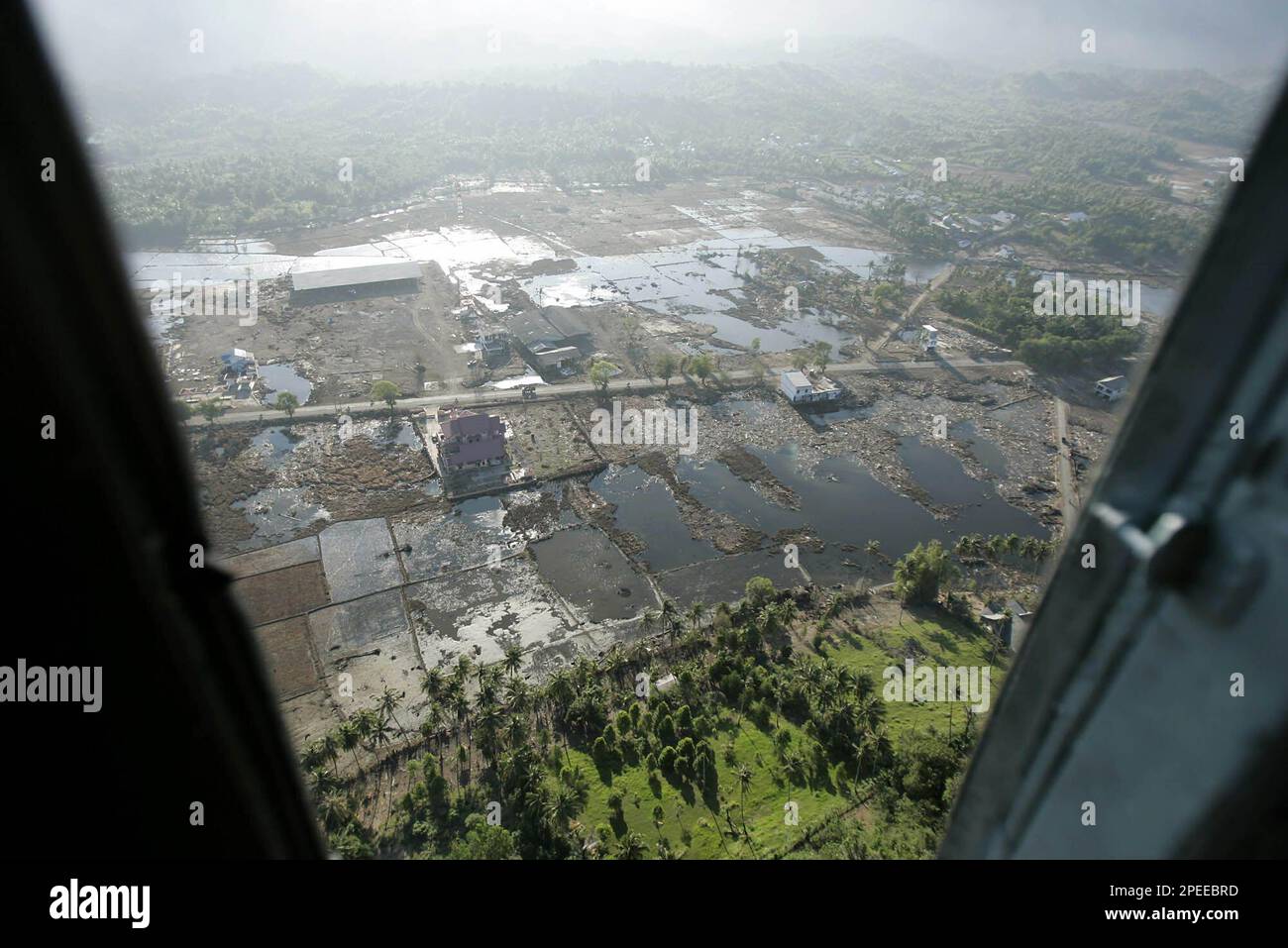 Tsunami damage in banda aceh