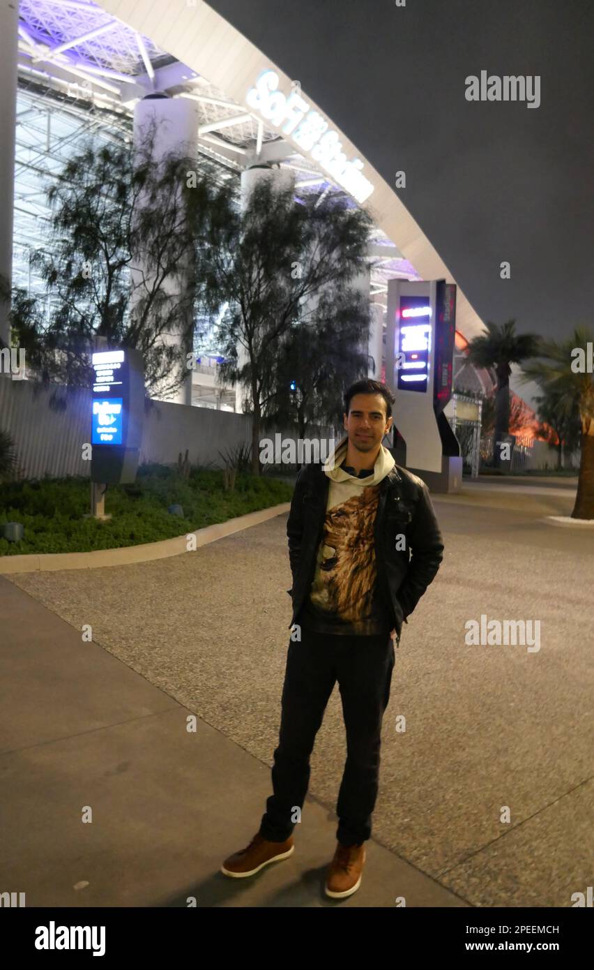 Inglewood, California, USA 11th March 2023 Actor Cesar D' La Torre at ...
