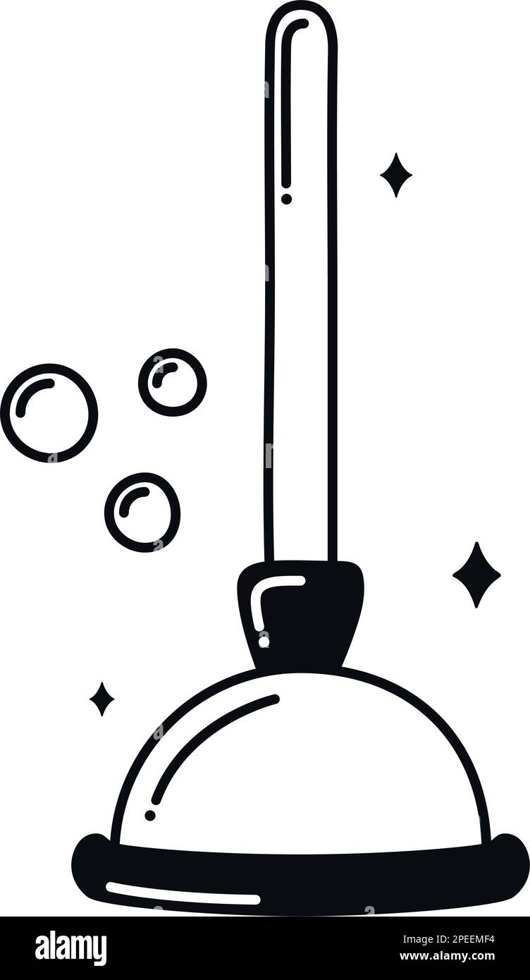 toilet plunger design Stock Vector Image & Art - Alamy