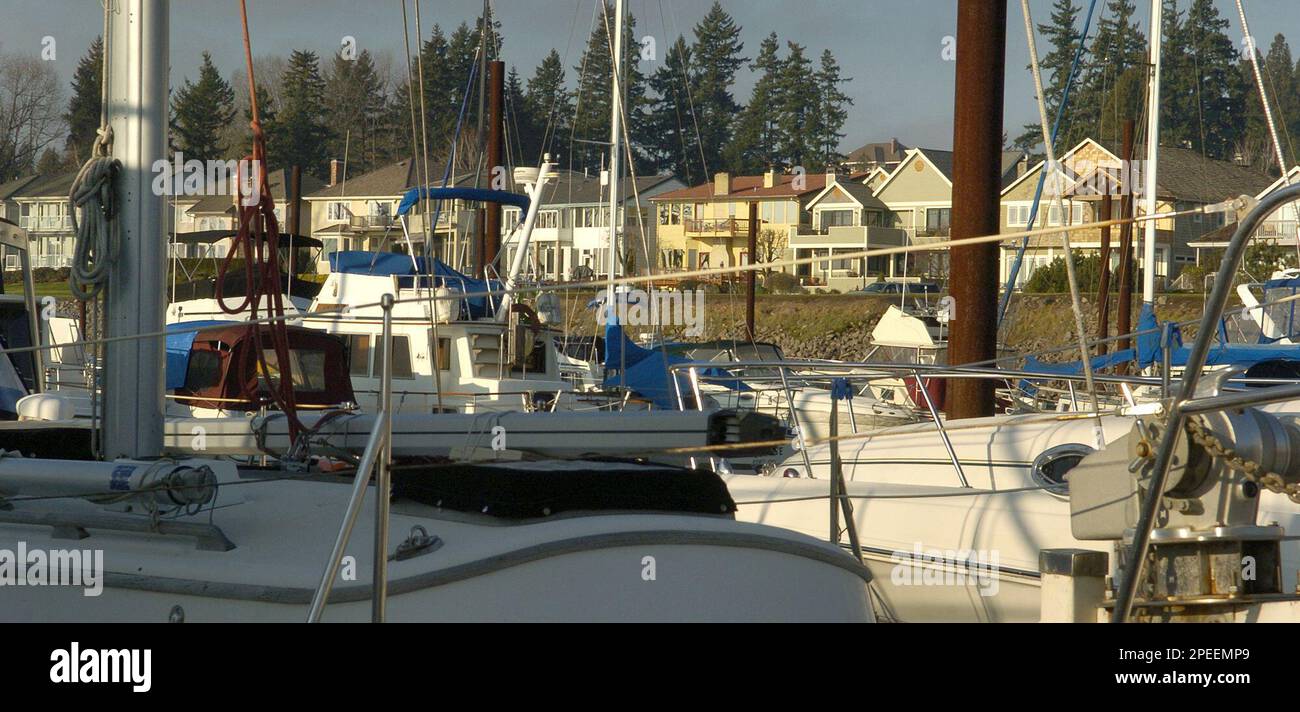 ** ADVANCE FOR WEEKEND, JAN. 2930 **A boat moorage on the Columbia