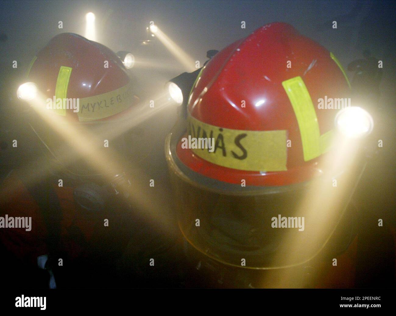 Crew members of the Norwegian mine sweeper "Alta" appear among