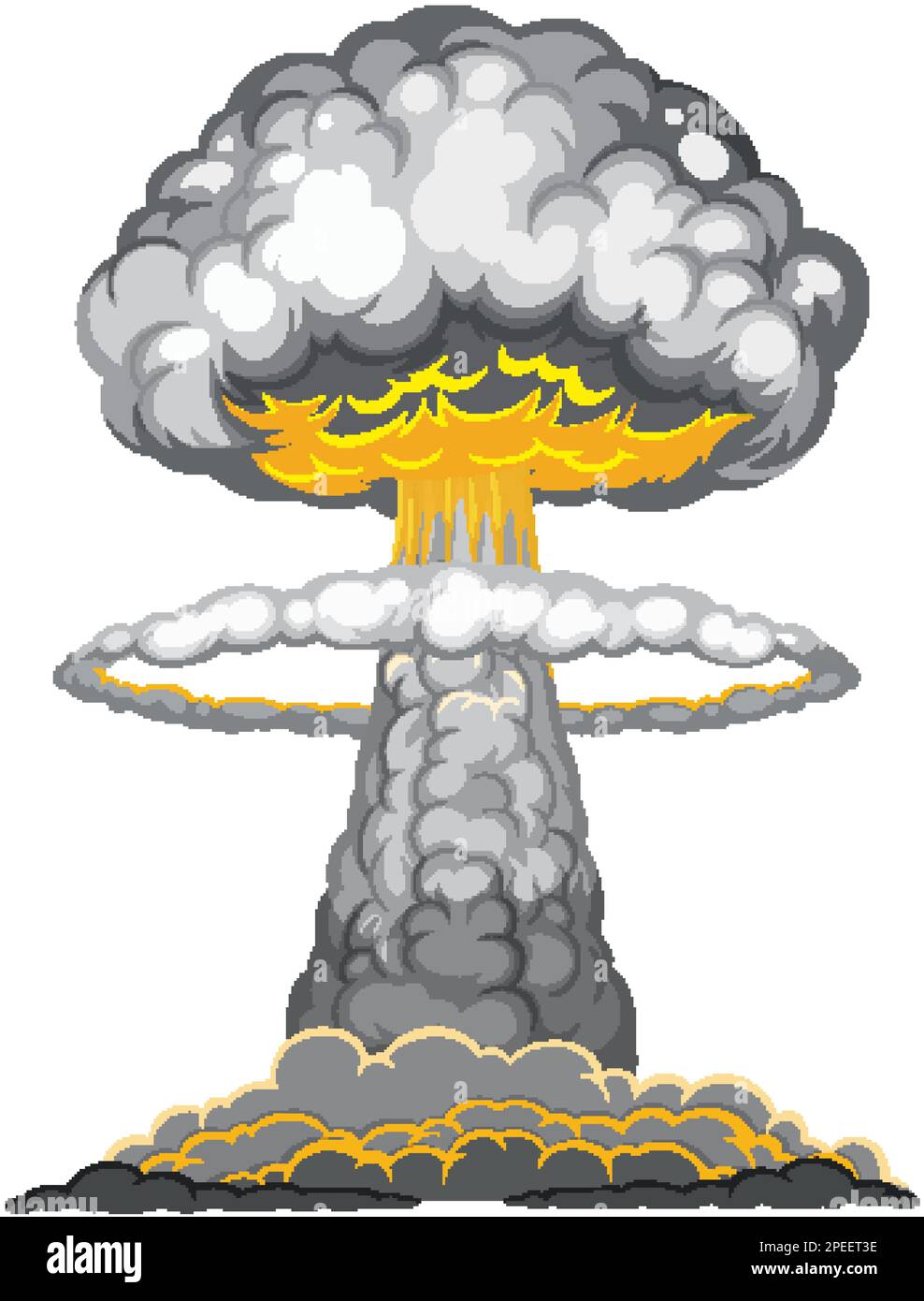 Animated Mushroom Explosion