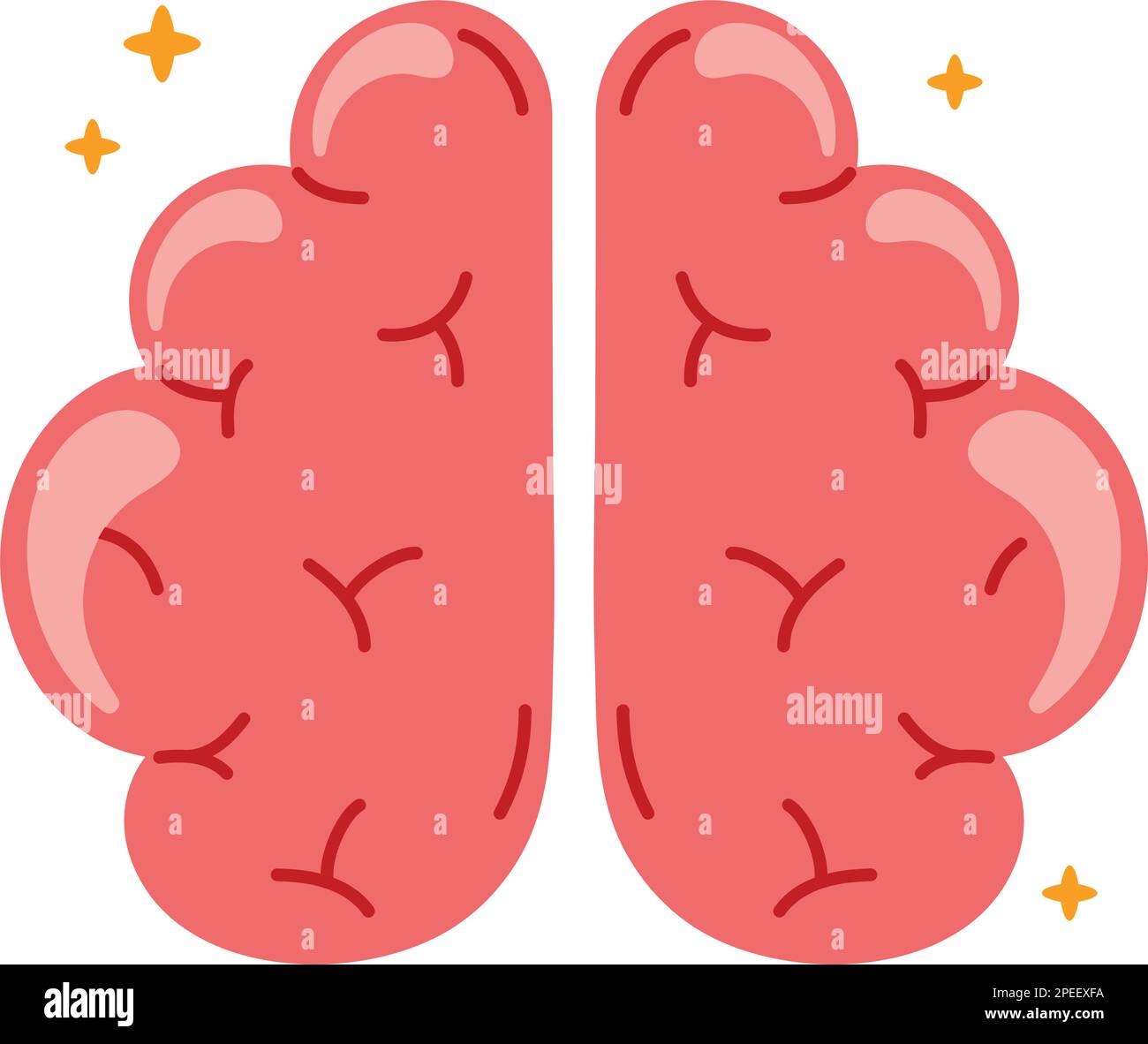 brain with sparks Stock Vector Image & Art Alamy