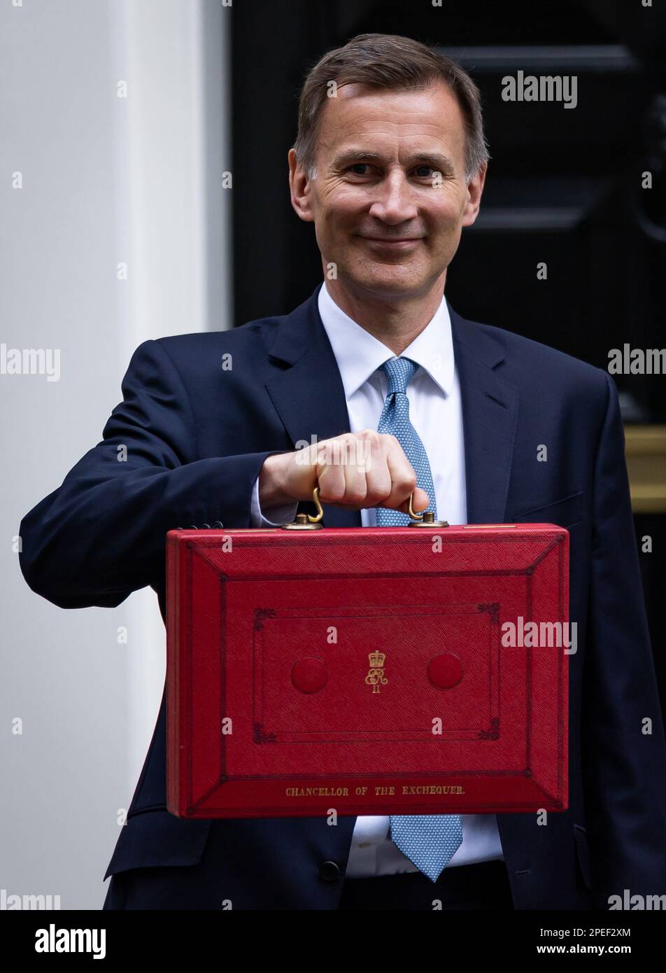 London UK 15th Mar 2023 Chancellor Of The Exchequer Jeremy Hunt 