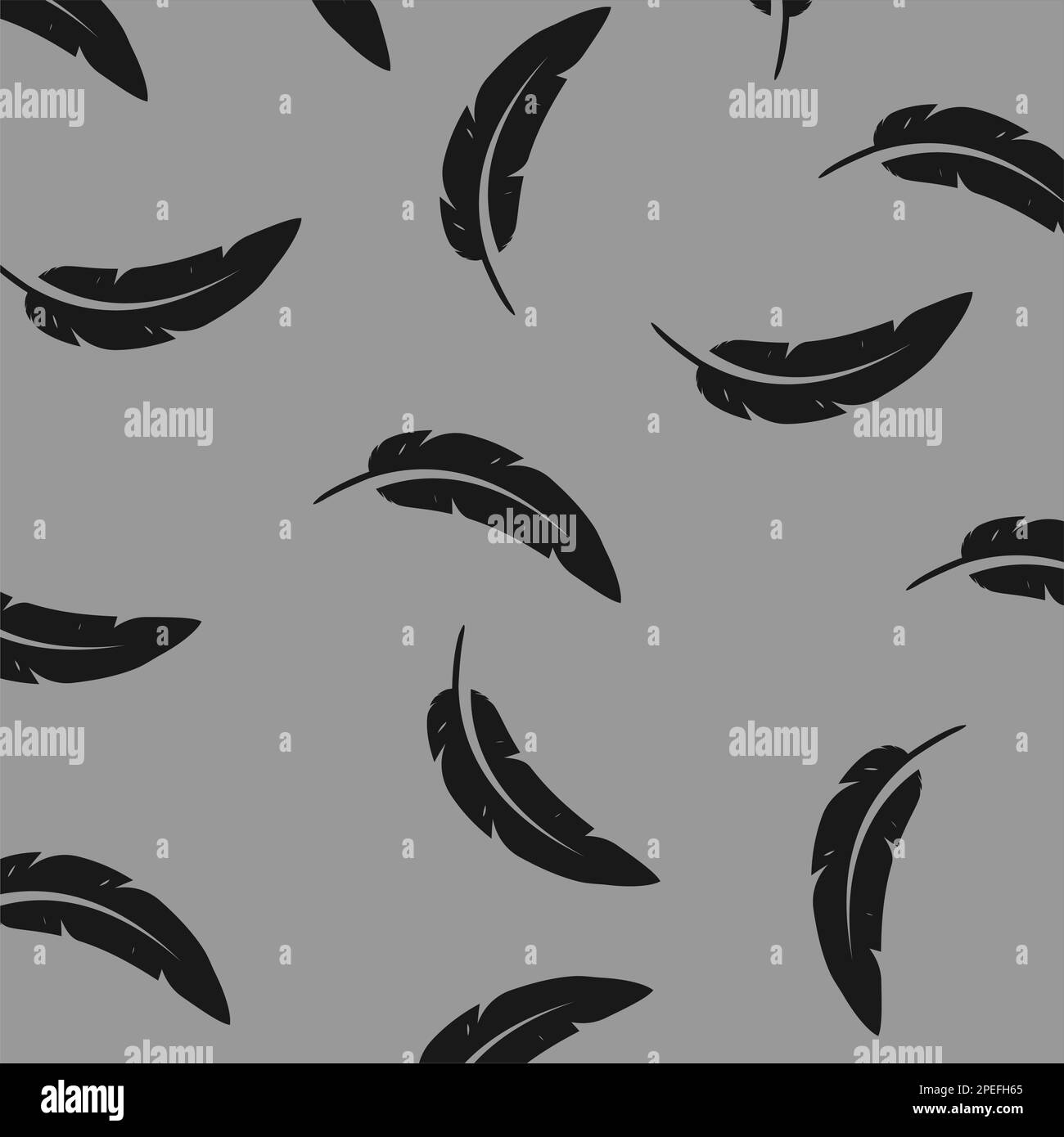 scattered feather background vektor illustration design Stock Vector
