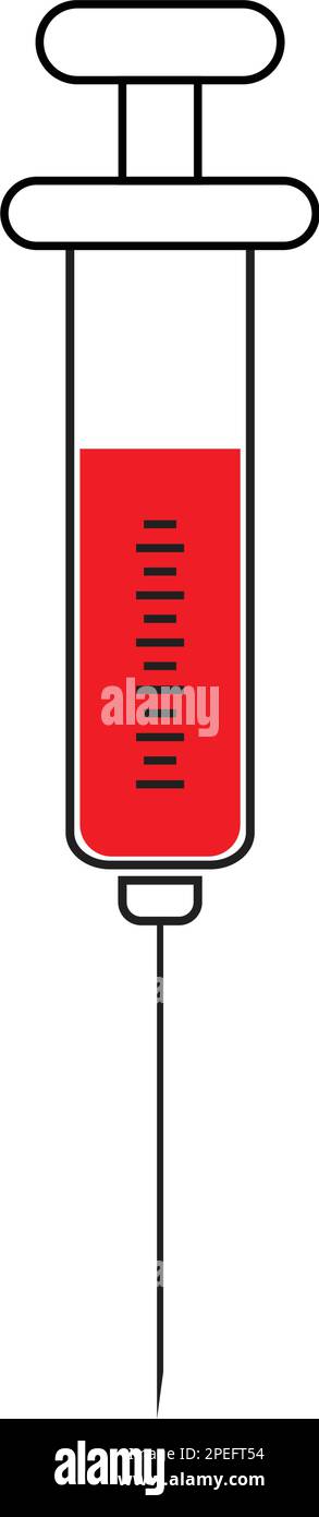injektion logo stock vektor template Stock Vector