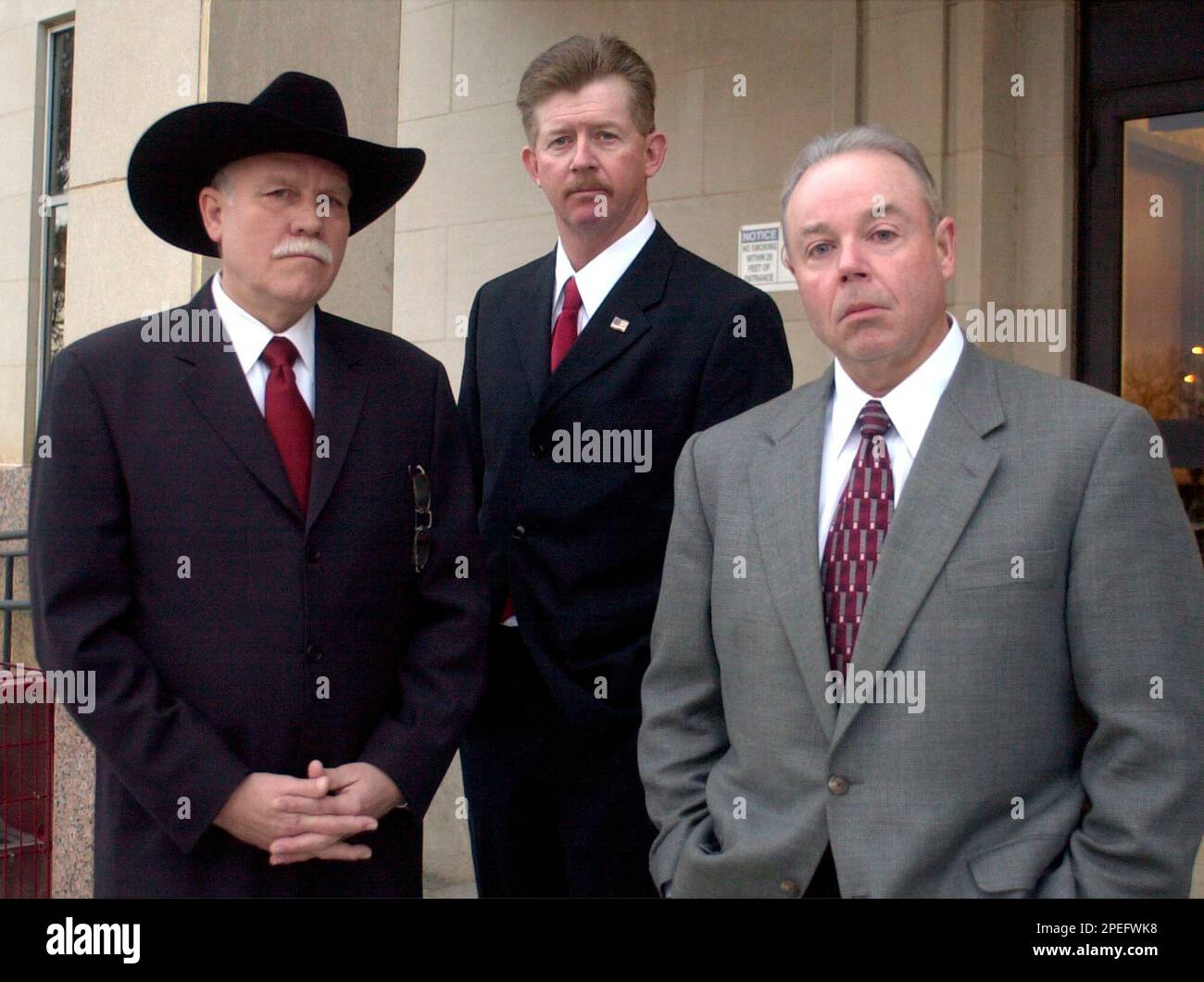 Defense attorney John H. Read II, left, defendant Tom Coleman 