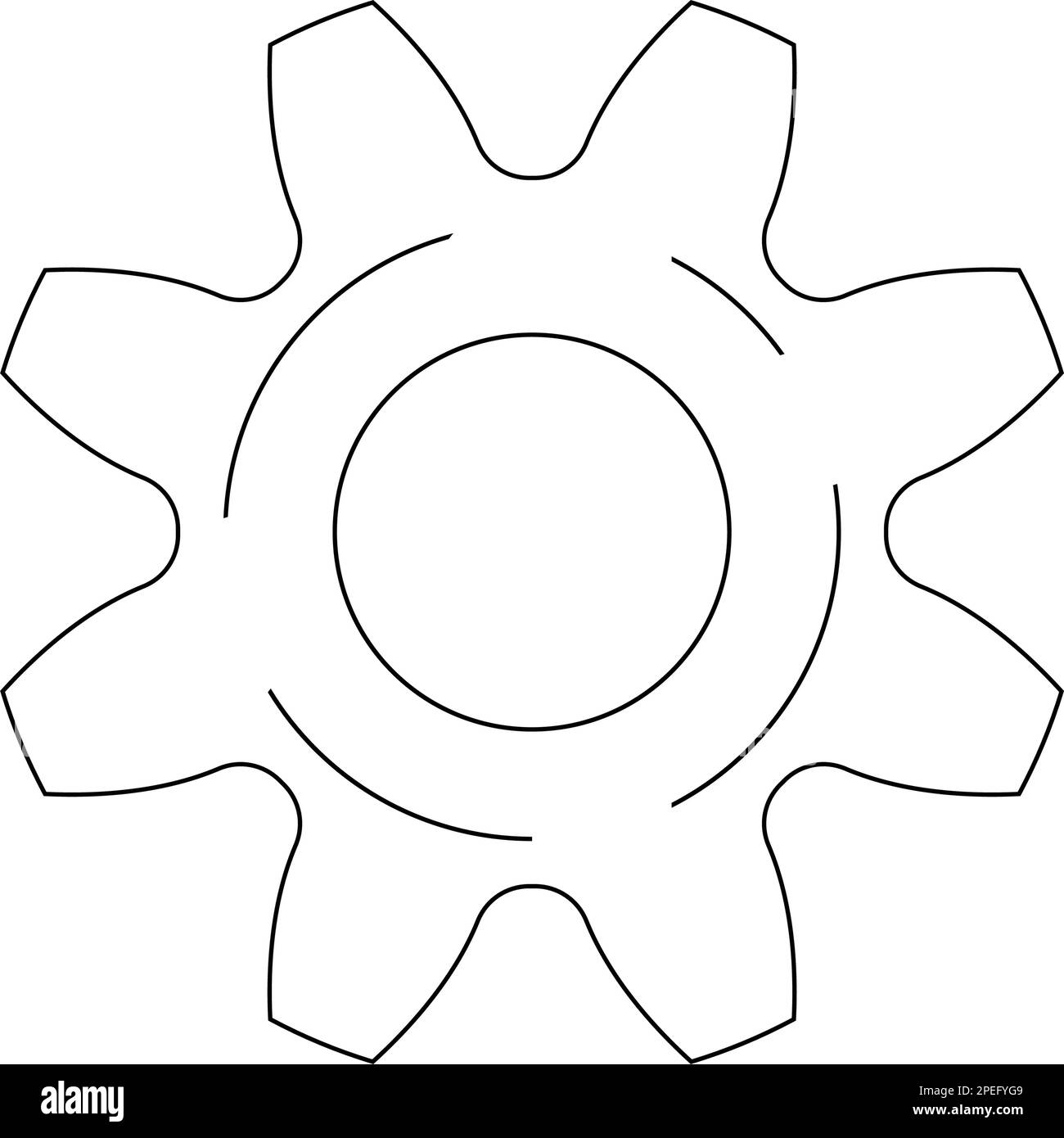 gear icon stock illustration design Stock Vector Image & Art Alamy