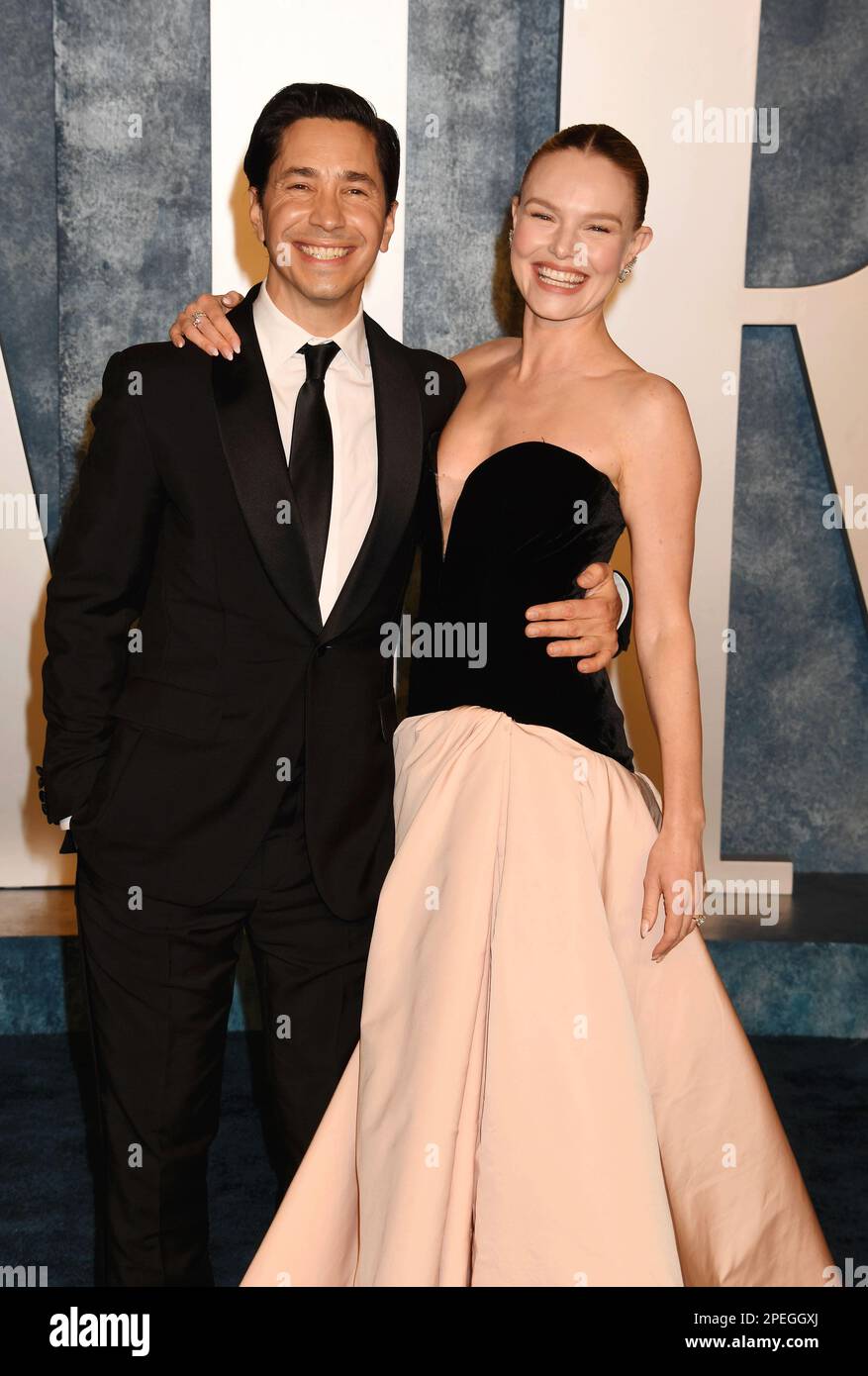 BEVERLY HILLS, CALIFORNIA - MARCH 12: (L-R) Justin Long and Kate ...