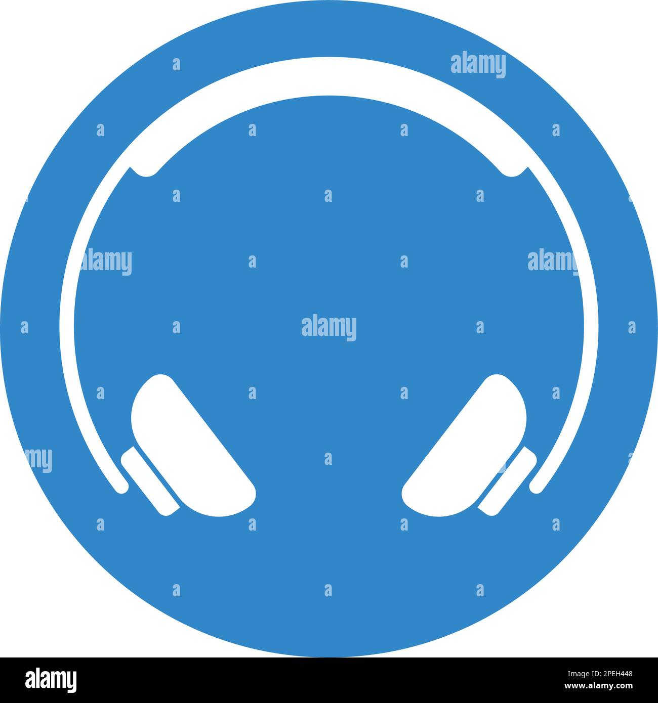 headset logo icon vector template Stock Vector Image & Art Alamy