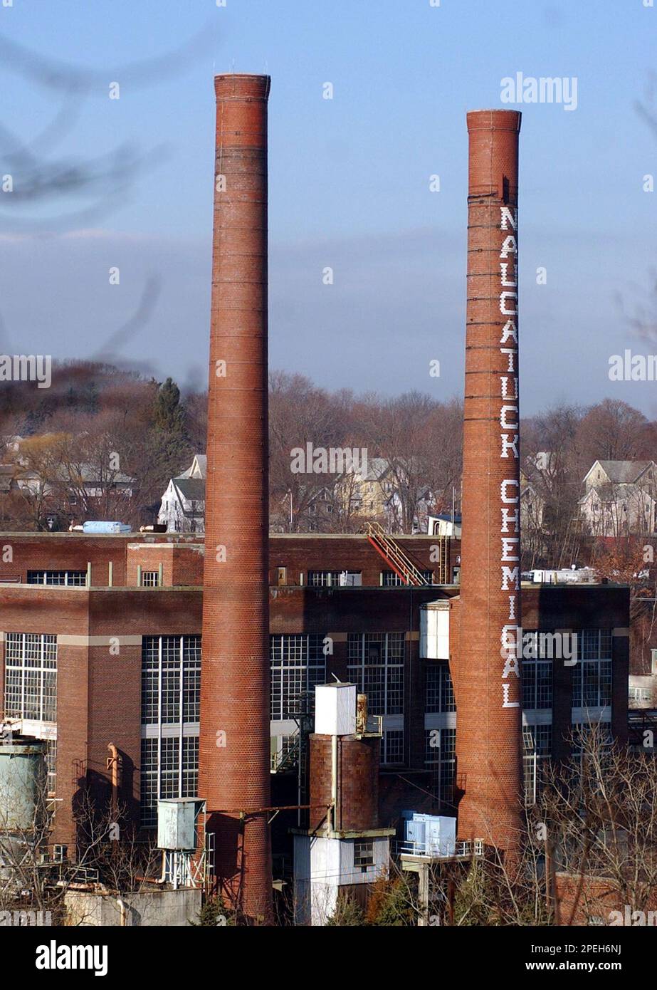 The former Uniroyal Chemical plant complex on Elm Street in Naugatuck