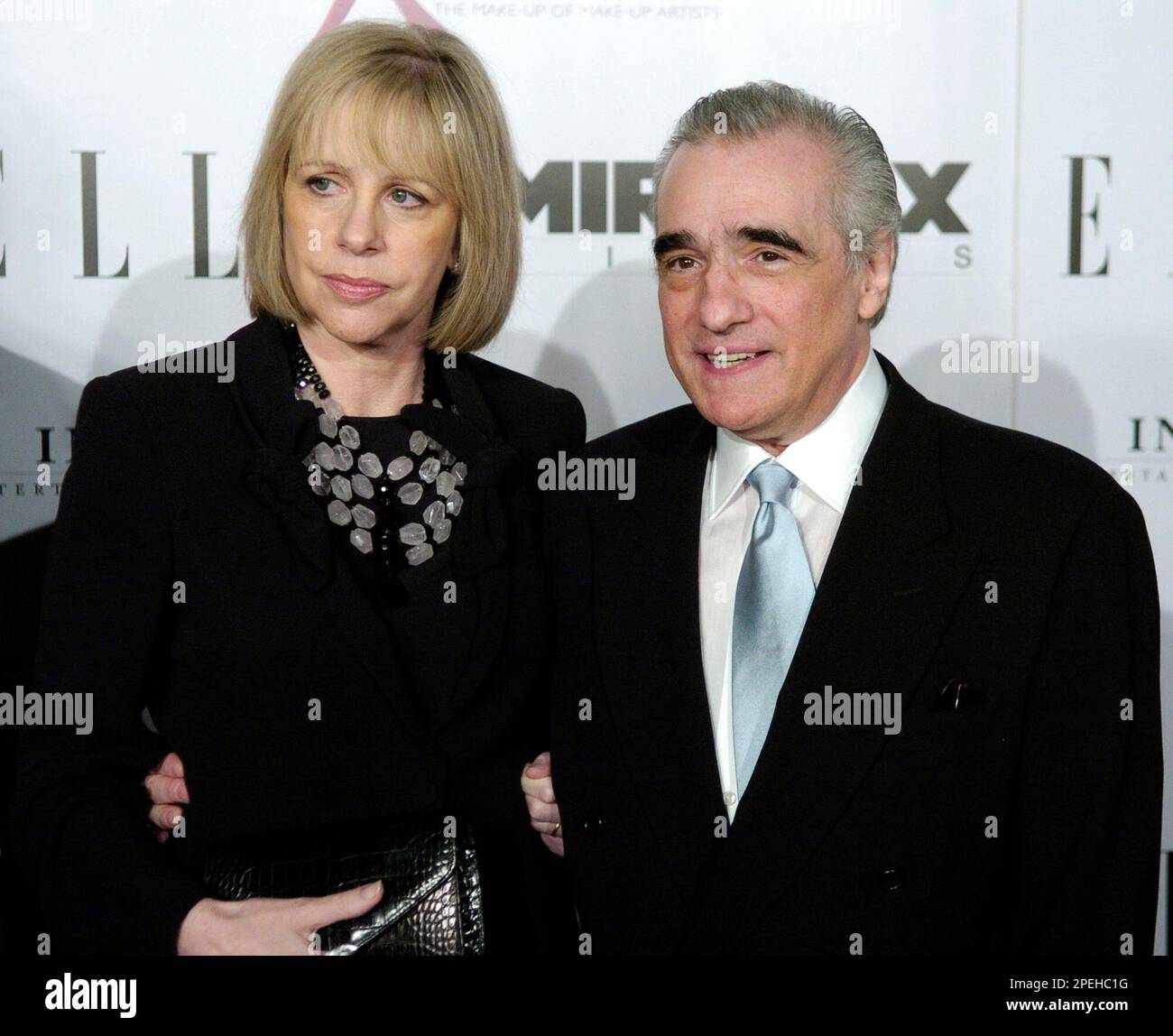 Martin Scorsese, director of the film "The Aviator," arrives with his