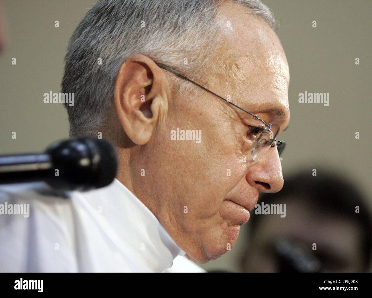Detroit Pistons coach Larry Brown speaks to the media Saturday, Nov. 20, 2004, following