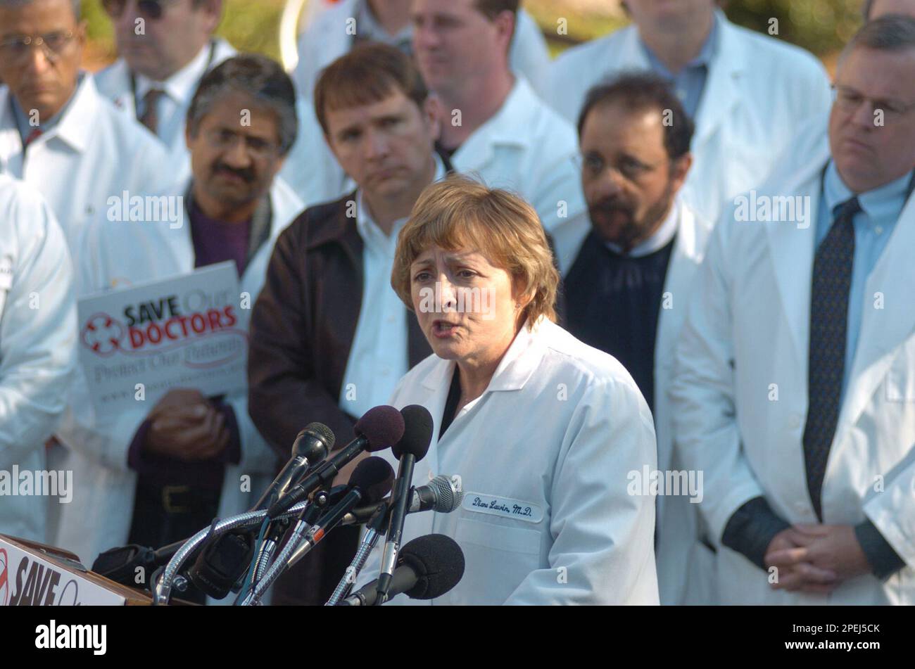 Debbie Redd, CEO of Capital Women's Care, speaks during a news ...