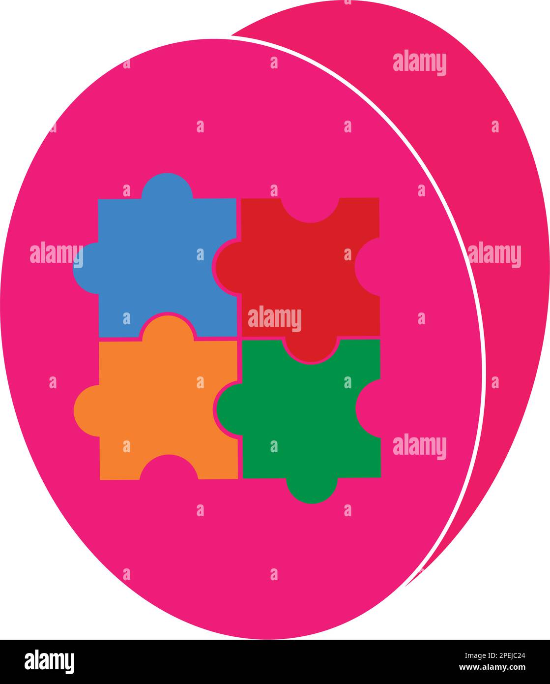 Disability logo, family care, or Community care logo vector flat design