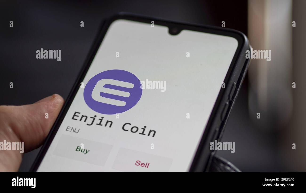 Enjin coin hi-res stock photography and images - Alamy