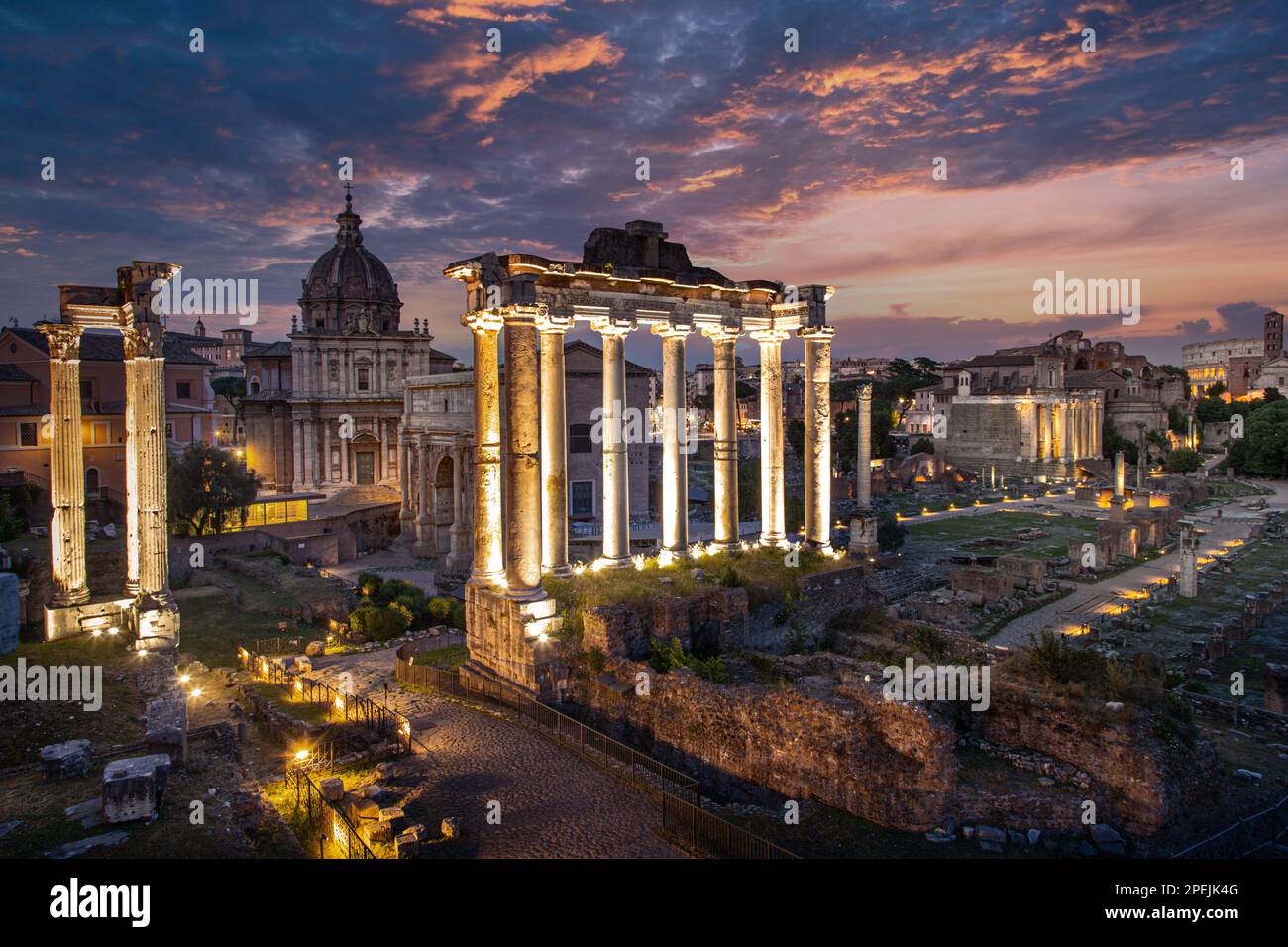 Rome colloseum golden hi-res stock photography and images - Alamy