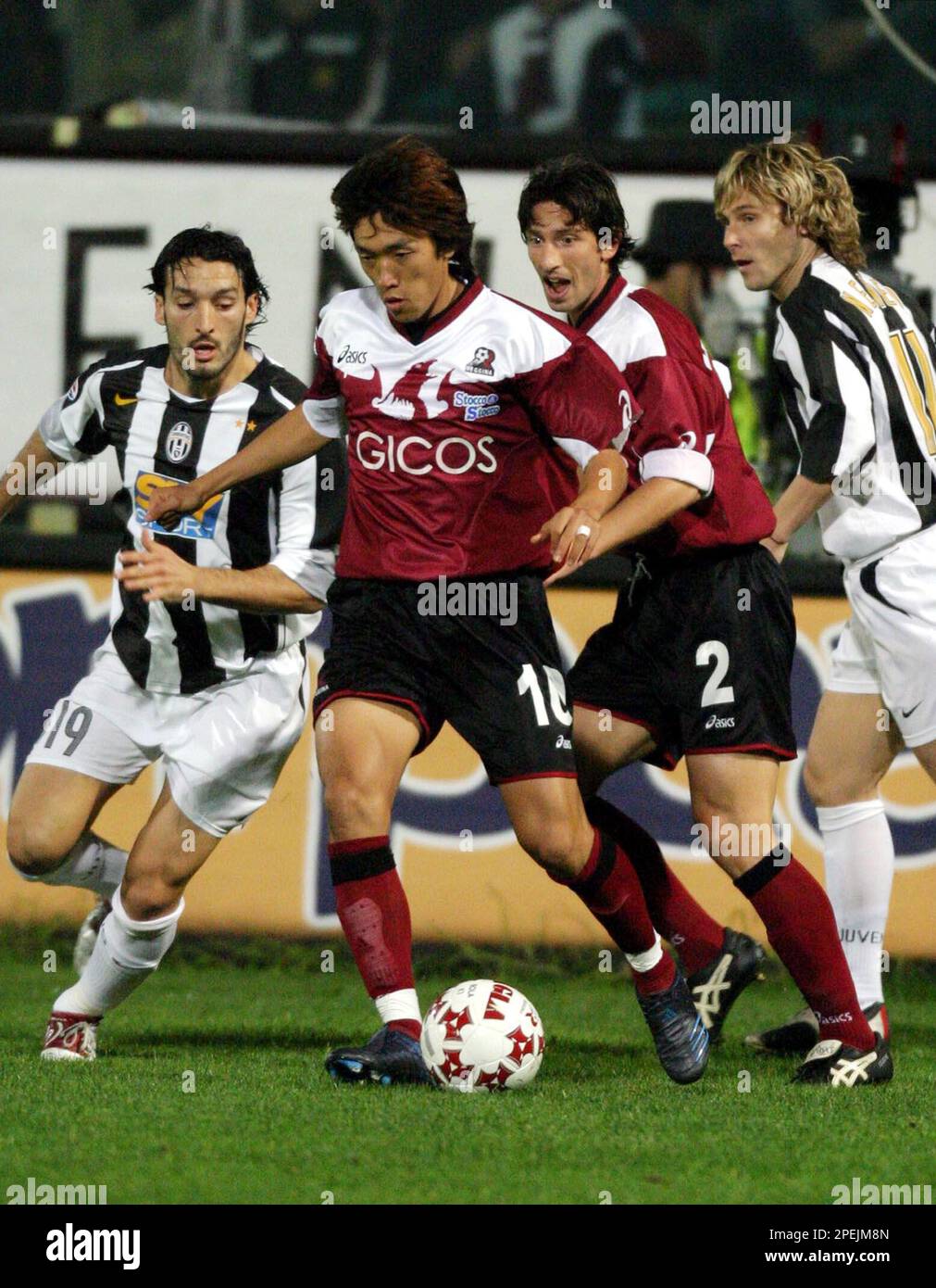 ASICS x Reggina 2004 Nakamura 10 Serie A 応援グッズ ASICS x