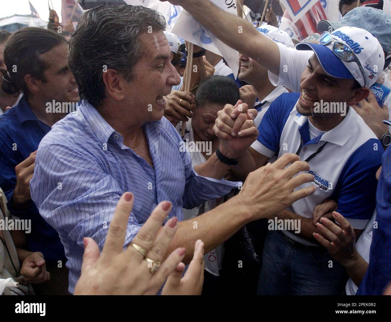 Candidate for Governor of Puerto Rico Pedro Rossello of the New