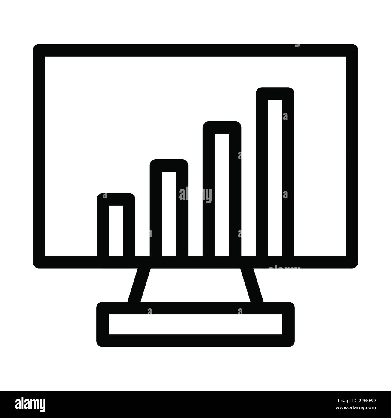 Stock Vector Thick Line Icon For Personal And Commercial Use Stock ...