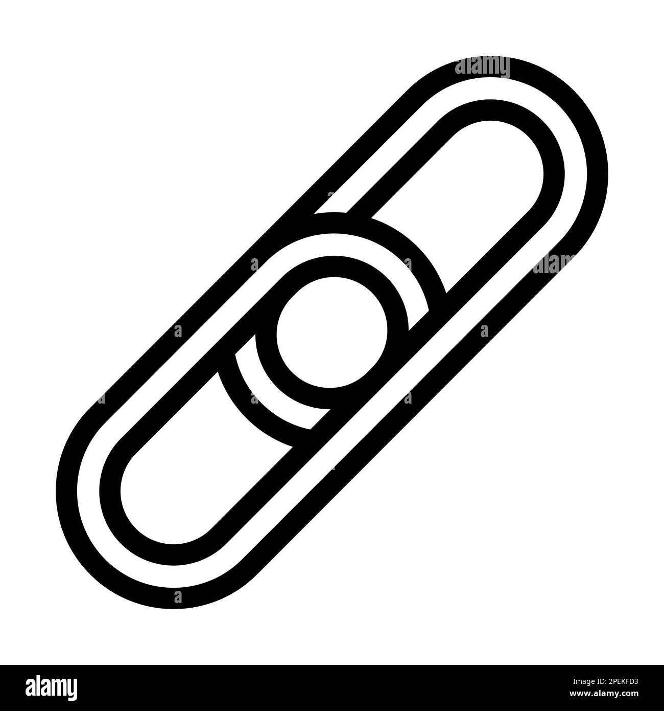 Link Vector Thick Line Icon For Personal And Commercial Use Stock Photo ...