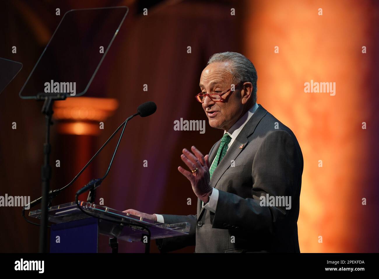 Majority Leader Of The US Senate Chuck Schumer Speaking At The Ireland Majority leader of the us senate chuck schumer speaking at the ireland