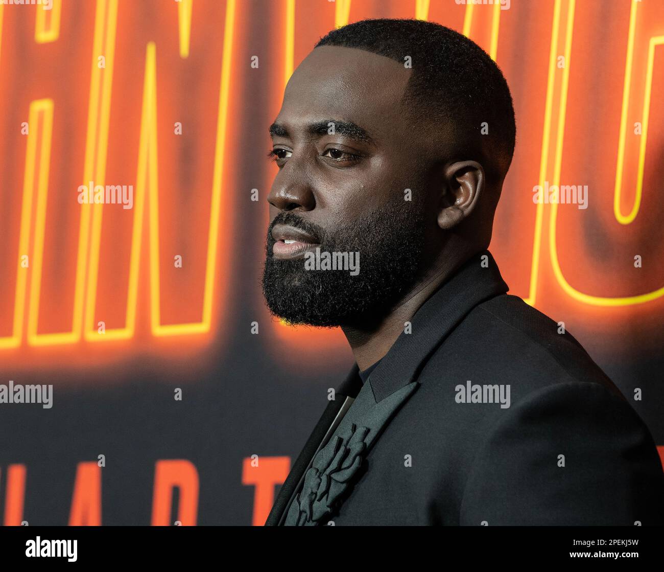 New York, USA. 15th Mar, 2023. Shamier Anderson attends New York