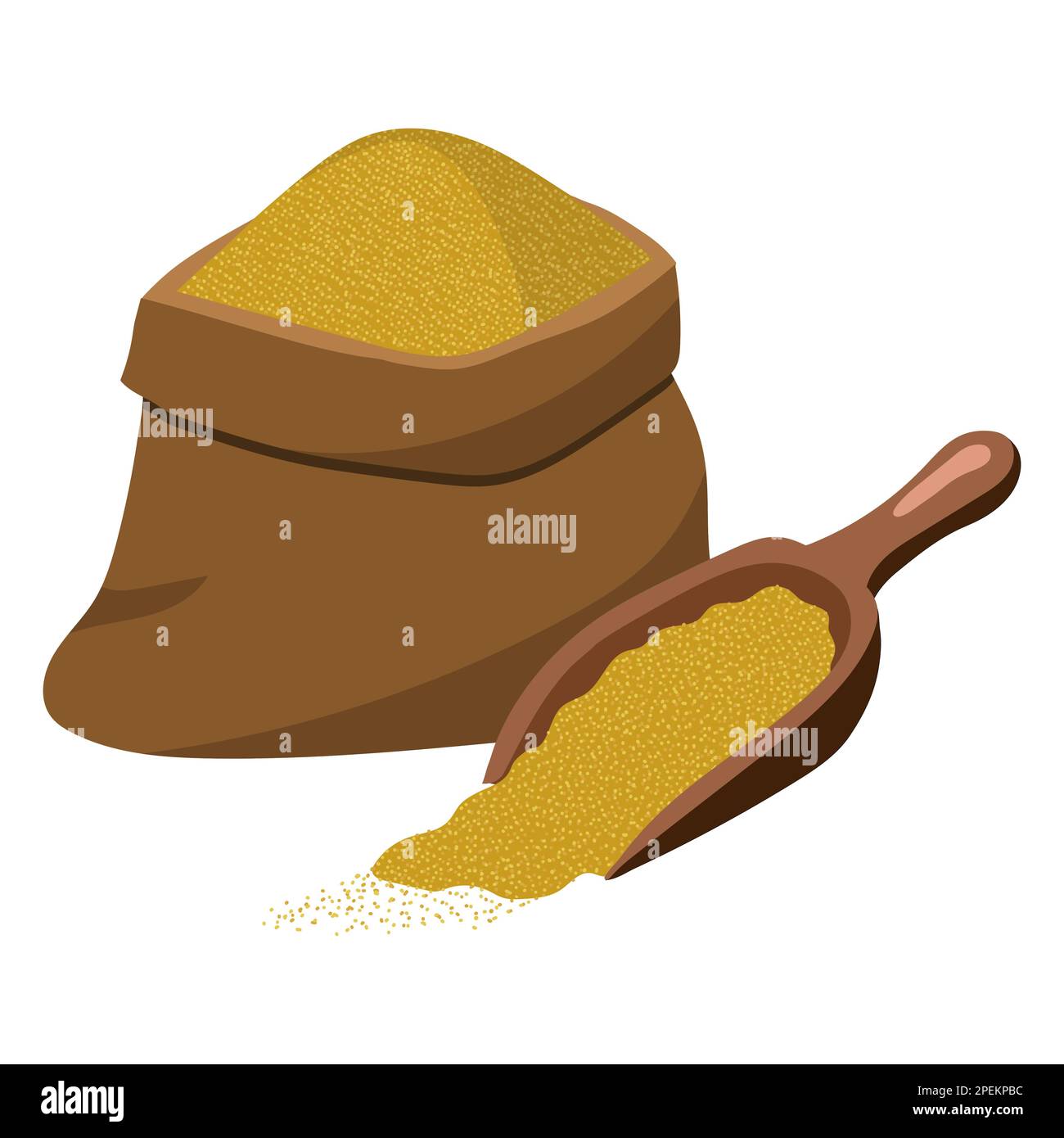 Yellow millet Stock Vector Images Alamy