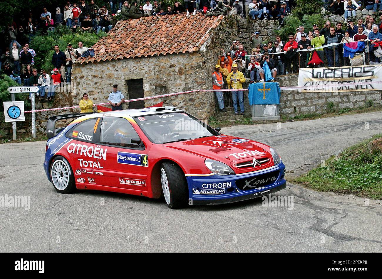CITROËN XSARA WRC Č.4 RALLY DE ARGENTINA 2004 C.SAINZ