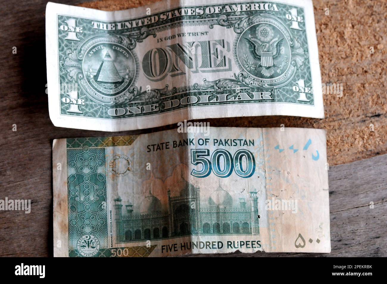 Copenhagen /Denmark/16 March 2023/ .pakistyan in financial cris Pakistan  rupees vers US dollar infaltion in Pakistan and financial crisis in Pakistan.  (Photo.Francis Joseph Dean/Dean Pictures Stock Photo - Alamy