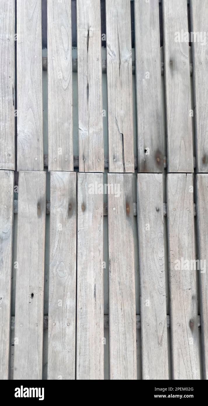 Texture of some wooden planks Stock Photo